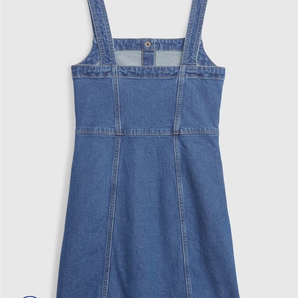 Gap Kids Stretch Denim Dress NWT - Picture 2 of 3